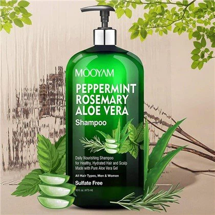 Rosmariini ja Aloe Vera šampoon